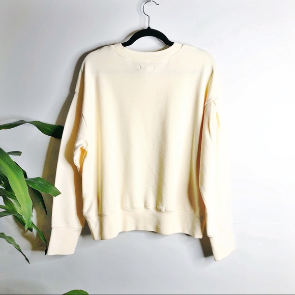 Madewell┃Pleat-Sleeve Sweatshirt - Picture 5 of 8